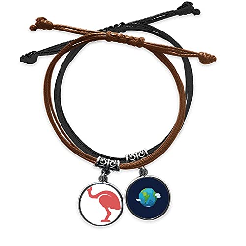 Pulsera de cuerda roja Australia UEM con ilustración retro para regalo