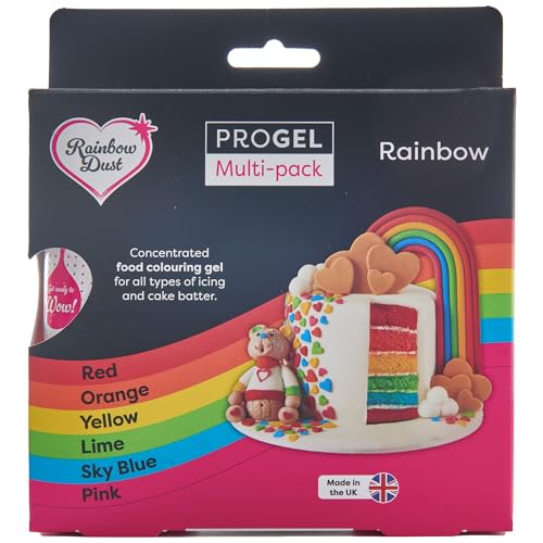 Rainbow Dust ProGel Arcoíris Multipack 6 x 25g
