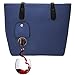 PortoVino Classic Wine Purse (Navy) - Fashionable purse with Hidden, Insulated Compartment, Holds 2 bottles of Wine!