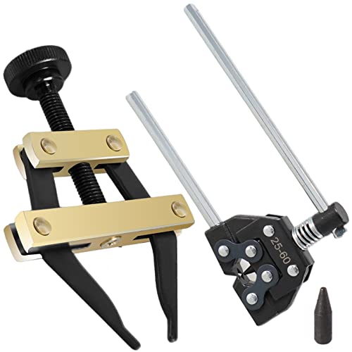 YIUIY Roller Chain Breaker Cutter Chain Holder Puller Disassembly Tools Kit #25-60 Chains Replacement Set for Bicycle Motorcycle Go Kart ATV