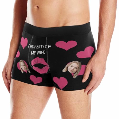 Custom Boxer Heart Boxer Valentine Boxer Picture Mens Boxers Girlfriend Face Boxers Custom Thong4