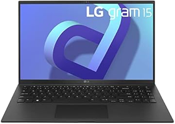 gram (2022) 15Z90Q Ultra Lightweight Laptop, 15" (1920 x 1200) IPS Display, Intel Evo 12th Gen i7 1260P Processor, 32GB LPDDR5, 1TB NVMe SSD, FHD Webcam, WiFi 6E, Thunderbolt 4, Windows 11, Black