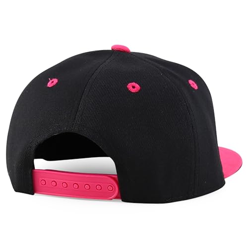 Image of Infant to Youth Plain Structured Flatbill Snapback Cap