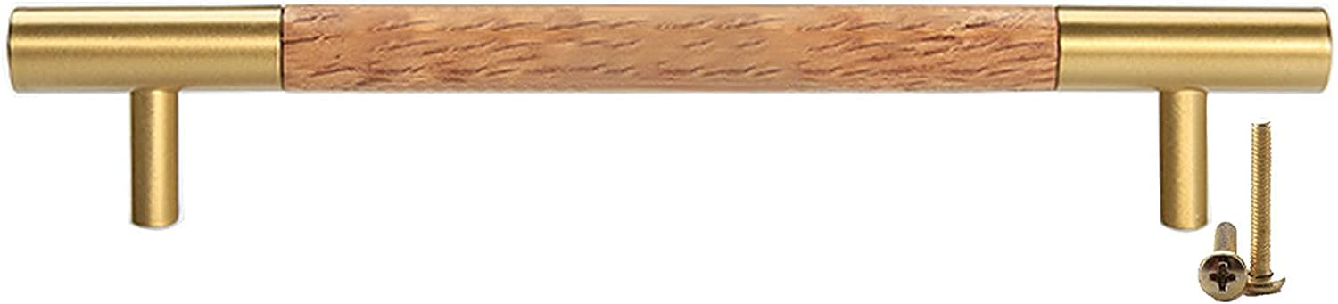Poignées de meuble en bois boutons de placard chêne pour tiroir armoire cuisine