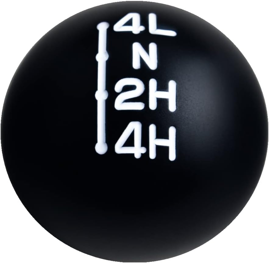 DEWHEL Aluminum Weighted Transfer Case Shift Knob 3/8x24 Gear Shifter Compatible with 1969-1973 Dodge + 1973-1979 Ford