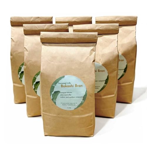 Sunwood Life ®Premium Bokashi Bran- 13.2 lbs- Excellent for Food