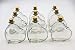Produktbild Flaschenbauer - 9 x Herz Flasche Passion: Glasflasche Herz 200 ml - 9 Mini Glasflaschen mit Korken verwendbar als Geschenkidee, kleine Glasflaschen 200ml, Schnapsflaschen klein oder Deko Flaschen