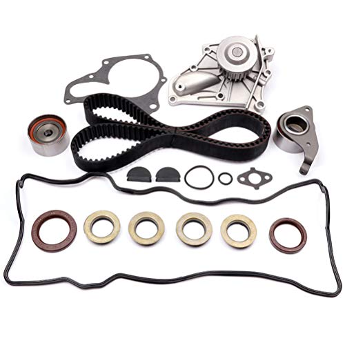 ECCPP Timing Belt Water Pump Kit Fit for 1987-2001 Toyota Camry Celica RAV4 Solara 2.0L 2.2L DOHC 3SFE 5SFE