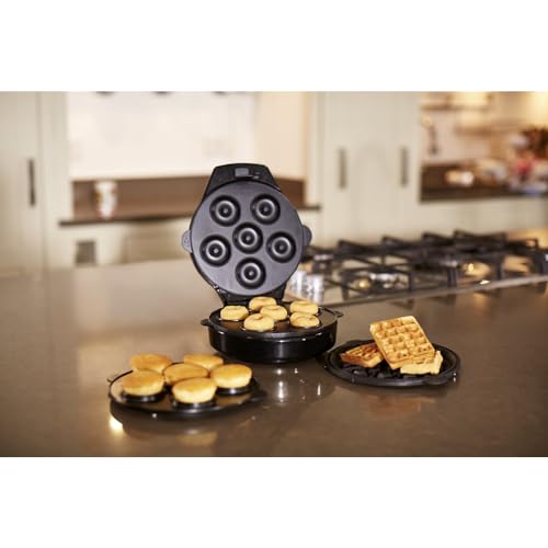 Russell Hobbs 3-in-1 Waffle, Muffin & Donut Maker - Black - Image 2