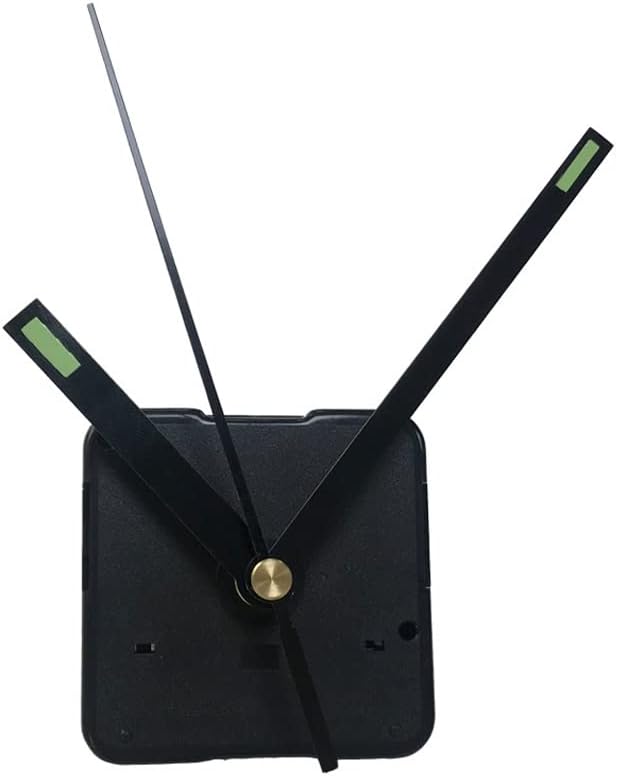 Silent Quartz Wall Clock Movement Mechanism Hands Replacement Motor Repair DIY Tool Part Kit Green Black