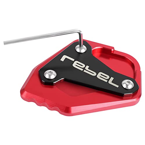 Plaque agrandir béquille Rebel CMX1100 support moto CNC haute précision