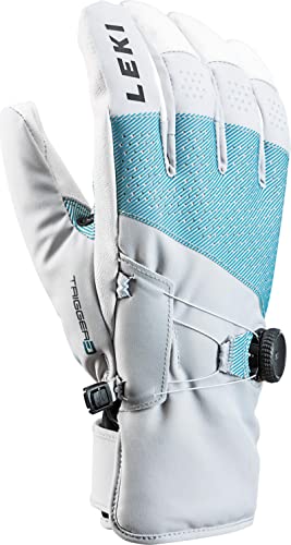 LEKI Herren Tune 3D Skihandschuhe weiß 10