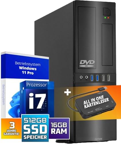GMR Ultra Slim i7 Office PC - Business Office Computer | 3 Jahre ...