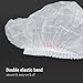 [100 Count] 2X Heavy Duty White Hair Nets For Food Service Workers, 21
