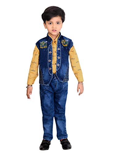 Image of AHHAAAA Kids Shirt, waistcoat and pant for Boys