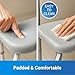 Sliq Toilet Seat Risers for Seniors, Raised Handicap Toilet Seat with Handles Over Toilet, High Capacity Toilet Riser with Handles for Elderly Adults, Handicap, and Pregnant