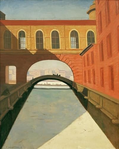 Pintura al óleo sobre lienzo de Felix Edouard Vallotton en impresión de alta calidad