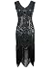 Vijiv Women 1920s Gastby Sequin Art Nouveau Embellished Night Out & Cocktail Dress