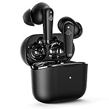 A9 Auriculares Bluetooth 5.0, ANC Cancelación Activa de Ruido, Auriculares inalámbricos con 4 Micrófonos, 32 Horas de Reproducción, IPX7