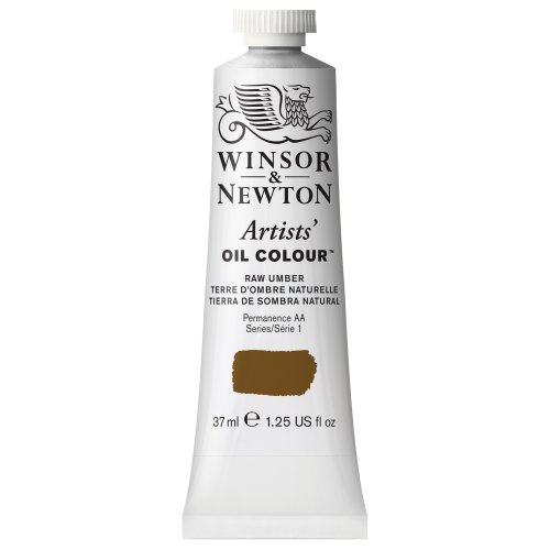 Winsor & Newton Artists' Oil Color, 37ml (1.25 oz) Tube, Raw Umber