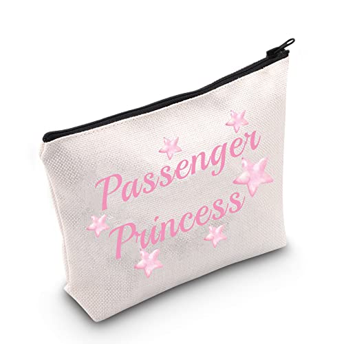 MNIGIU Funny Girlfriend Cosmetic Bag Passenger Princess Makeup Bag Passenger Princess Gift