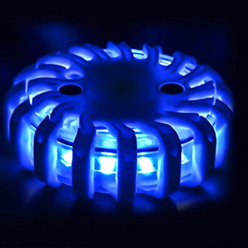 SeaStart - Luz Azul de Advertencia de estroboscópica de Emergencia de Aviso de Advertencia de Advertencia para Coche