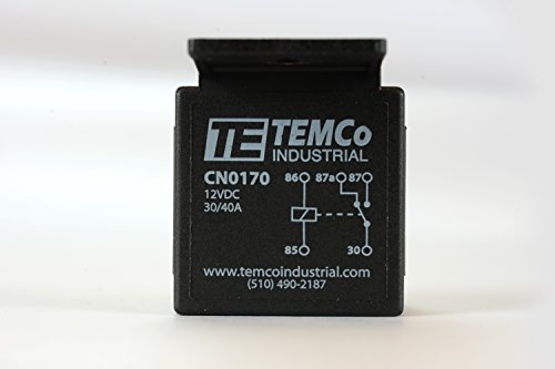 Temco Industrial 4 Lot 12 V 30/40 Amp Bosch Style S Relay Spdt Automotive 2 Year Warranty #TOP3
