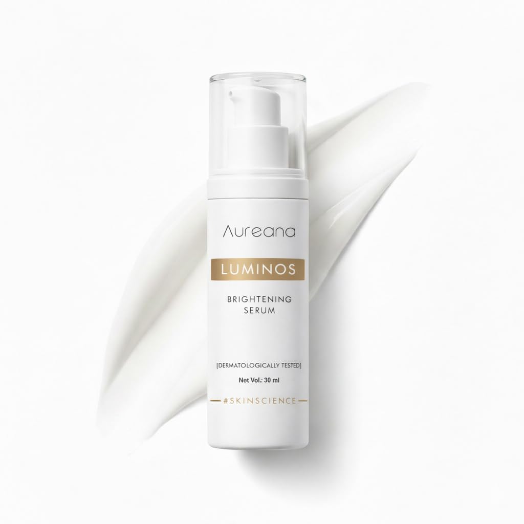 Luminos Brightening Serum for Glowing Skin (30ml) | With Niacinamide, Alpha Arbutin & Allantoin | Reduces Pigmentation & Inflammation | Hypoallergenic & Paraben-Free