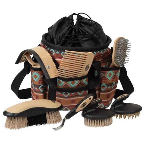 Weaver Leather Horse Grooming Kit, 7-piece Brush...
