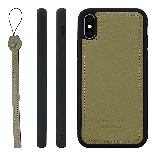 HANATORA for iPhone XS for iPhone X �P�[�X �{�v ���{�� �ϏՌ� �X�}�z�P�[�X �X�}�z �X�g���b�v �t�� �V�������N�J�[�t���U�[ �M�t�g �}�O�l�b�g�Ȃ� �s�X�^�`�I SPGJP-XS-Pistachio