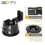 OCPTY Parking Assist Sensor, Bumper Reverse Backup Object Park Sensor Shell - Image 2