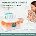 Baby Wipe Warmer with 16-Level Precision Heating, Portable USB-Powered Wet Wipe Warmer, Auto-Lift Spring Wet Wipes Dispenser, Gentle 45°-60° Diaper Wipes Warmer for Diaper Changes, Home & Travel Use