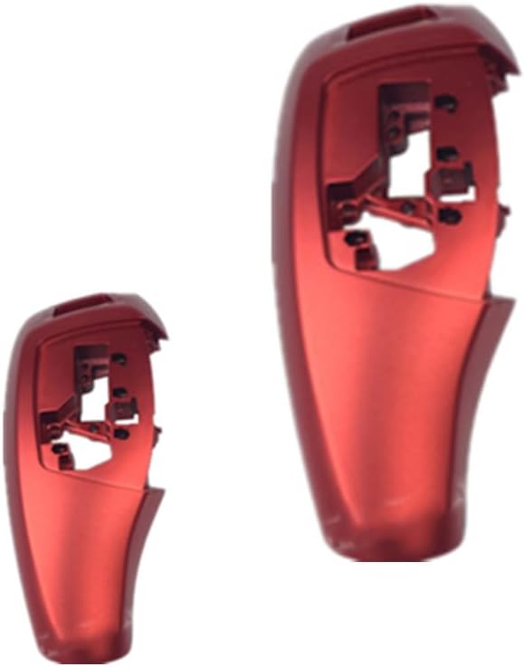 LHD RHD Car Gear Lever Shift Knob Cover for BMW F20 F22 F30 F35 F32 F36 F10 F18 F07 F06 F01 F02 X3 X4 F25 F26 Semi-Open Gear Lever Shift Knob housing Trim (LHD-Carbon Fiber)