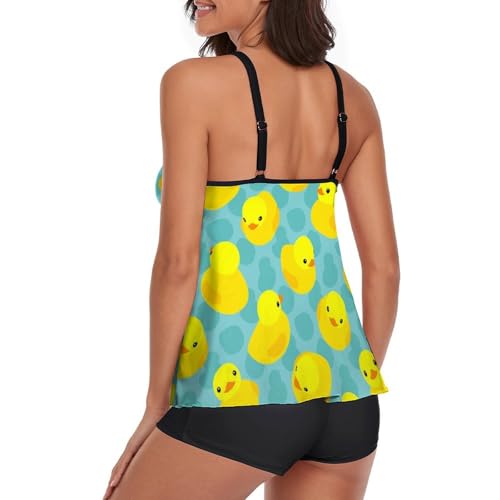 Maillot de bain tankini ensembles bikini short robe de plage imprimé - 3