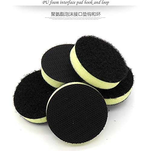 Mousse Interface Pad 50mm Ponceuse Support Pad pour Éliminer les Vibrations et Rayures - 8