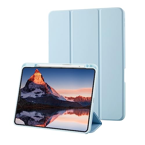 Case for iPad Pro 11 2022/2021/2020/2018 (4th /3rd /2nd /1st Generation) Case with Pencil Holder