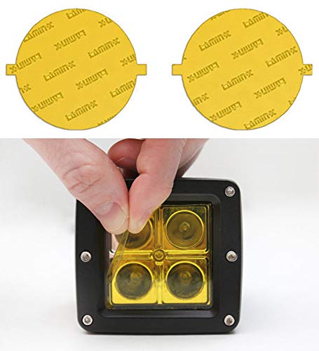Lamin-x Custom Fit Yellow Fog Light Covers for Toyota Corolla (14-16)