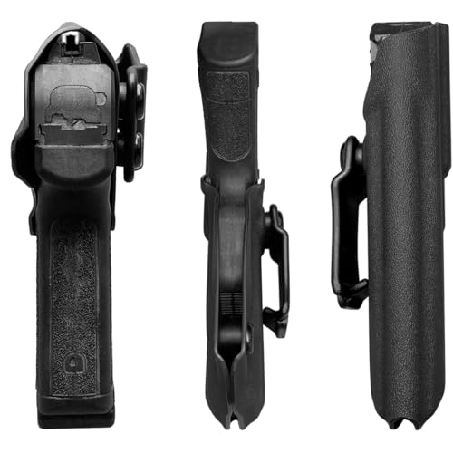 POLE.CRAFT Ruger Max-9 Holster IWB Kydex for Ruger Max-9 Barrel 3.20'' Gun Pocket Pouch - Inside Waistband Concealed Carry - Adj. Cant Retention - Cover Mag-Button - No Wear - No Jitter