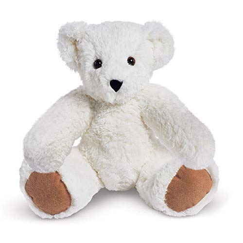 Vermont Teddy Bear Soft Cuddly Bear Stuffed Animals & Teddy, White, 15