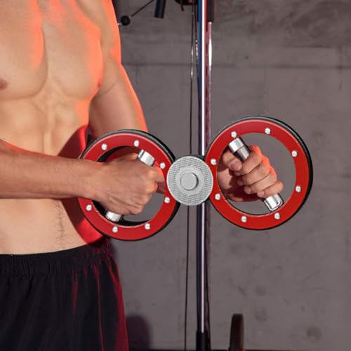Máquina de rotación ajustable, equipo de entrenamiento de cuerpo completo de 360 grados con agarre giratorio y entrenador de antebrazo para fitness en casa y entrenamiento de fuerza