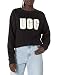 Produktbild UGG Damen W Madeline Fuzzy Logo Rundhalsausschnitt Pullover, Schwarz/Creme, XL