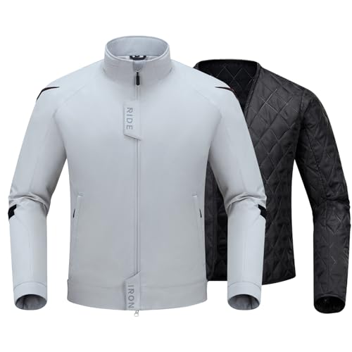 RIDEIRON Waterproof Winter Motorcycle Jacket