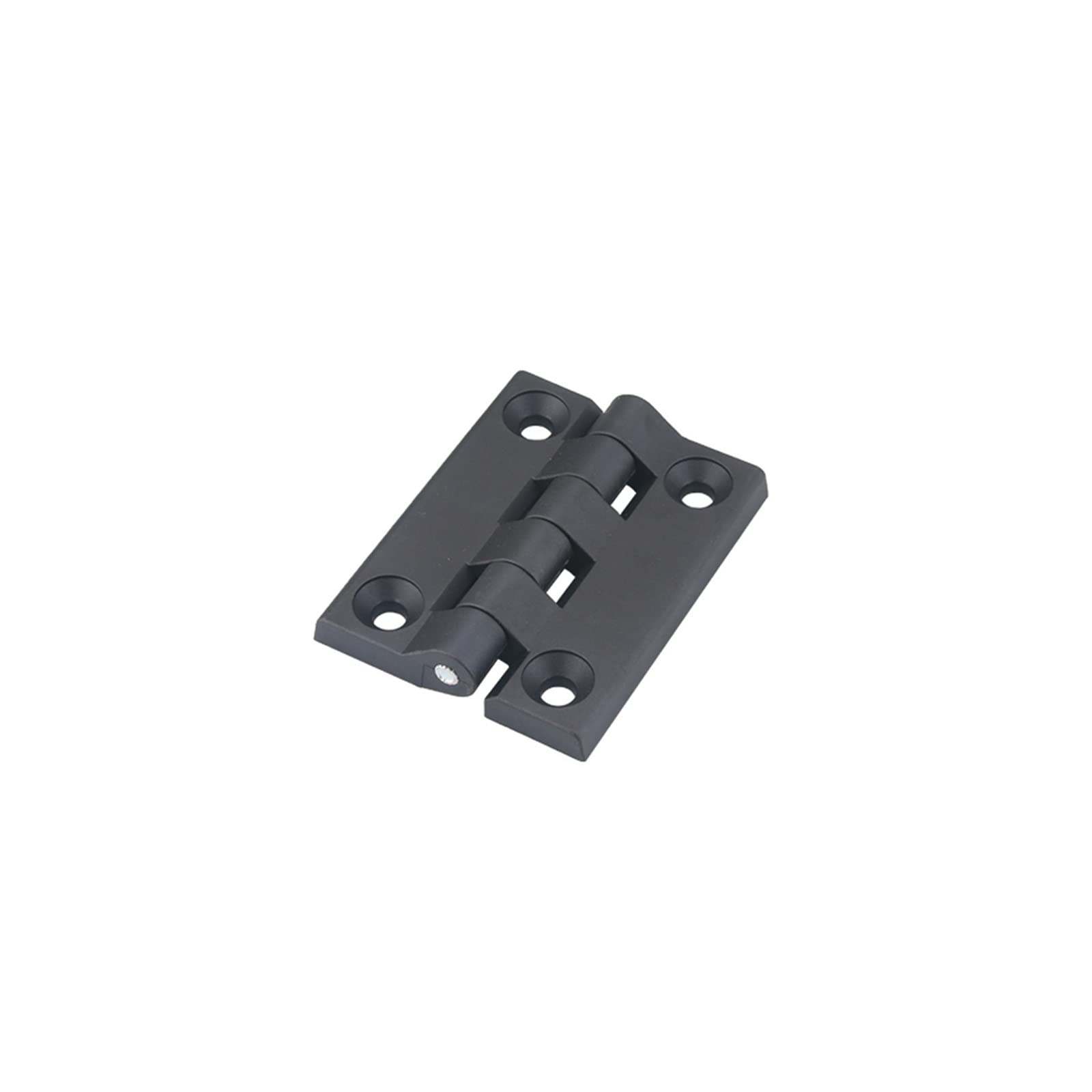 10pcs/Set Black Color Nylon Plastic Butt Hinge for Wooden Box Furniture Electric Cabinet Hardware(5060)