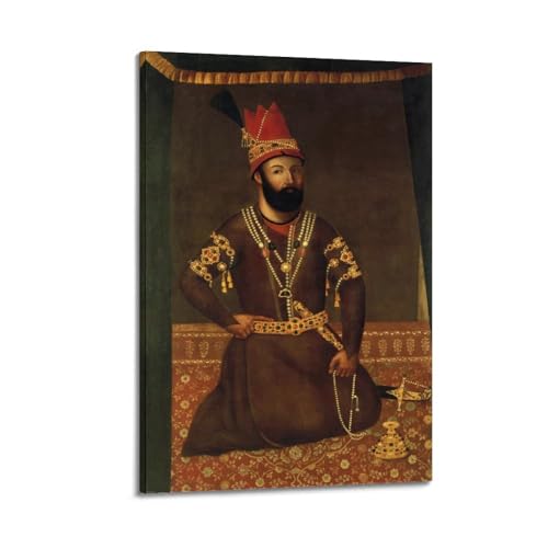 Poster Nader Shah Afshar décoration murale en toile pour salon et chambre 50x75