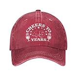 Photo Gallery cheer to 45 years birthday cappello trucker regular cappello unisex regolabile cappellino da baseball per uomo sport donna Photo Gallery cheer to 45 years birthday cappello trucker regular cappello unisex regolabile cappellino da baseball per uomo sport donna