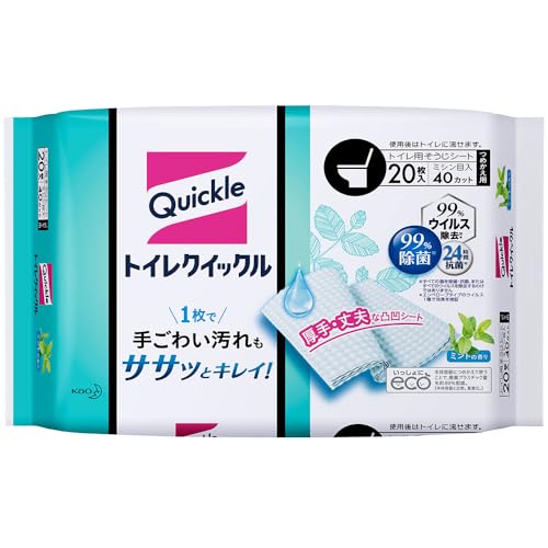 トイレクイックル つめかえ用 ジャンボパック 計120枚(20枚×6個) 選べる 配送回数 定期便 詰替用 愛媛県 西条市 (2回定期便)