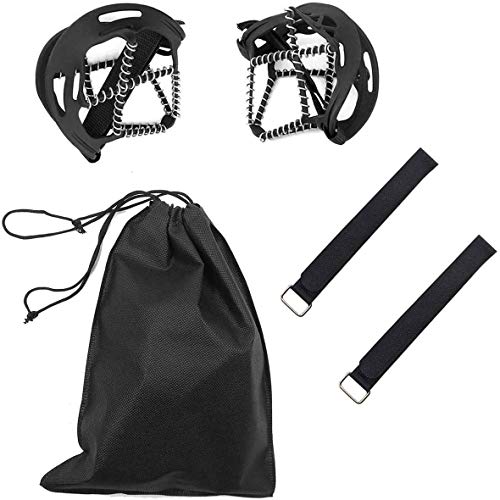 Zsflzs 2 ICE CLEATS Cleats,Highly Elastic Traction Cleats Grippers thumb #3