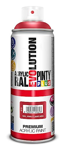 Evolution pinty M123006 - Pintura spray acrilica 520 cc rojo