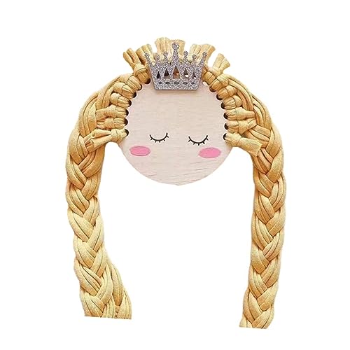 Organisateur en tissu Kisangel kaki pour ranger les accessoires de coiffure des enfants