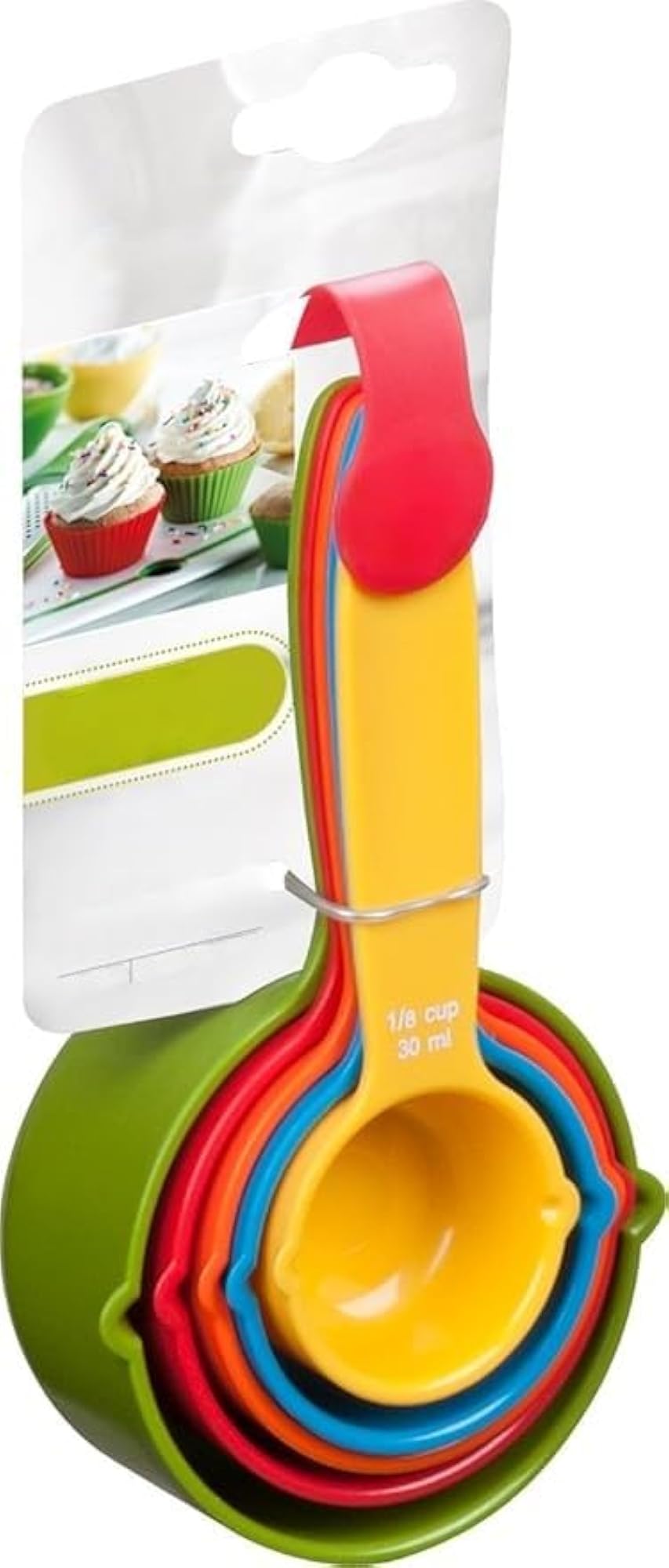 Colorful Plastic Measuring Spoons Set